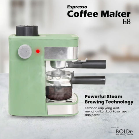 Bolde Digital Coffee Maker Fontana 1.5 L - Hitam